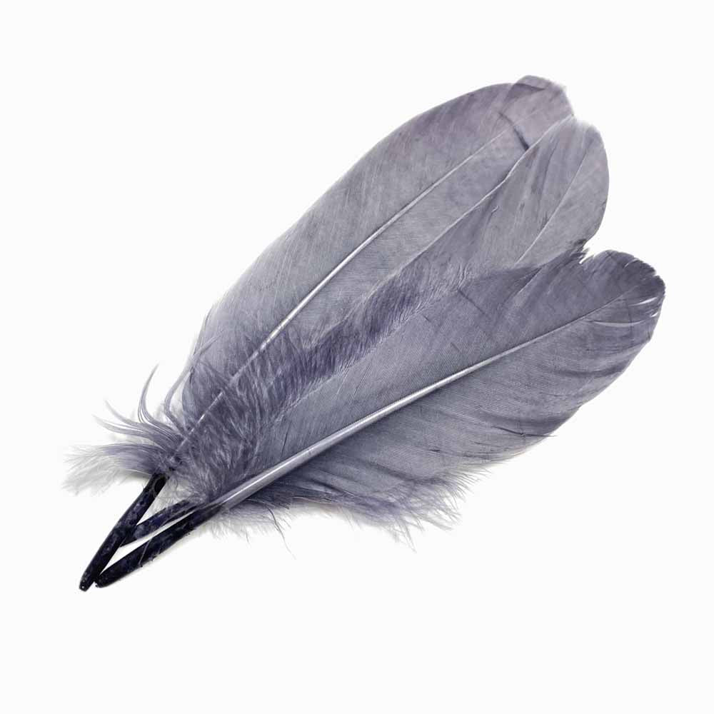 PENAS DE GANSO cinza