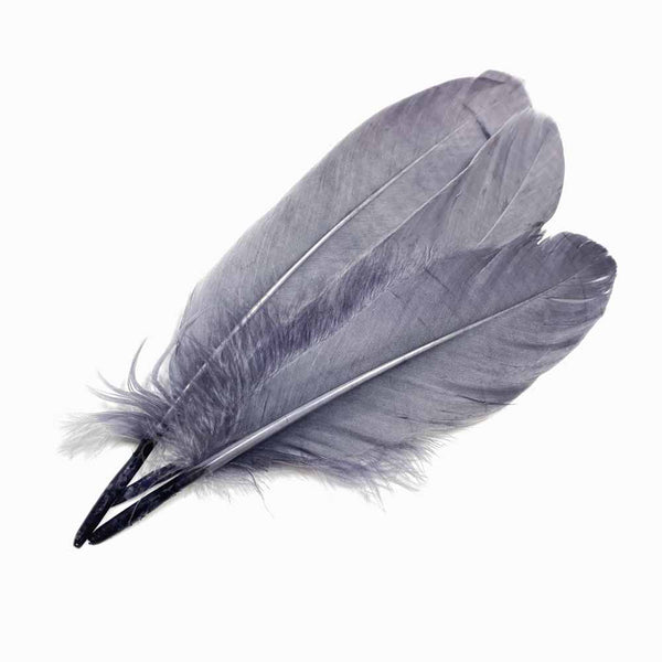 PENAS DE GANSO cinza