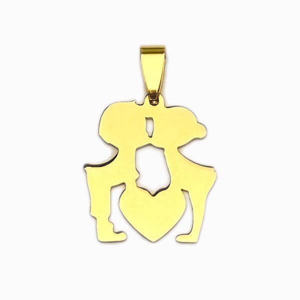 Pendente Amor Inocente 25x21mm - Aço Inox