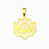 Pendente Flor de Lótus 32x30mm - Aço Inox