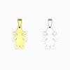 Pendente Família Menina 21x13mm - Aço Inox