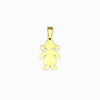 Pendente Família Menina 21x13mm - Aço Inox