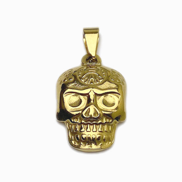 Pendente Caveira 25x16mm - Aço Inox