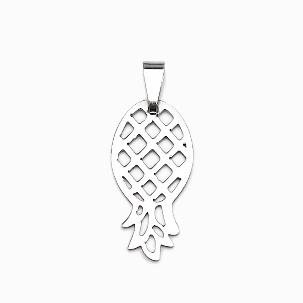 Pendente Ananás 25x13mm - Aço Inox