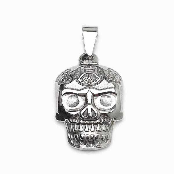 Pendente Caveira 25x16mm - Aço Inox