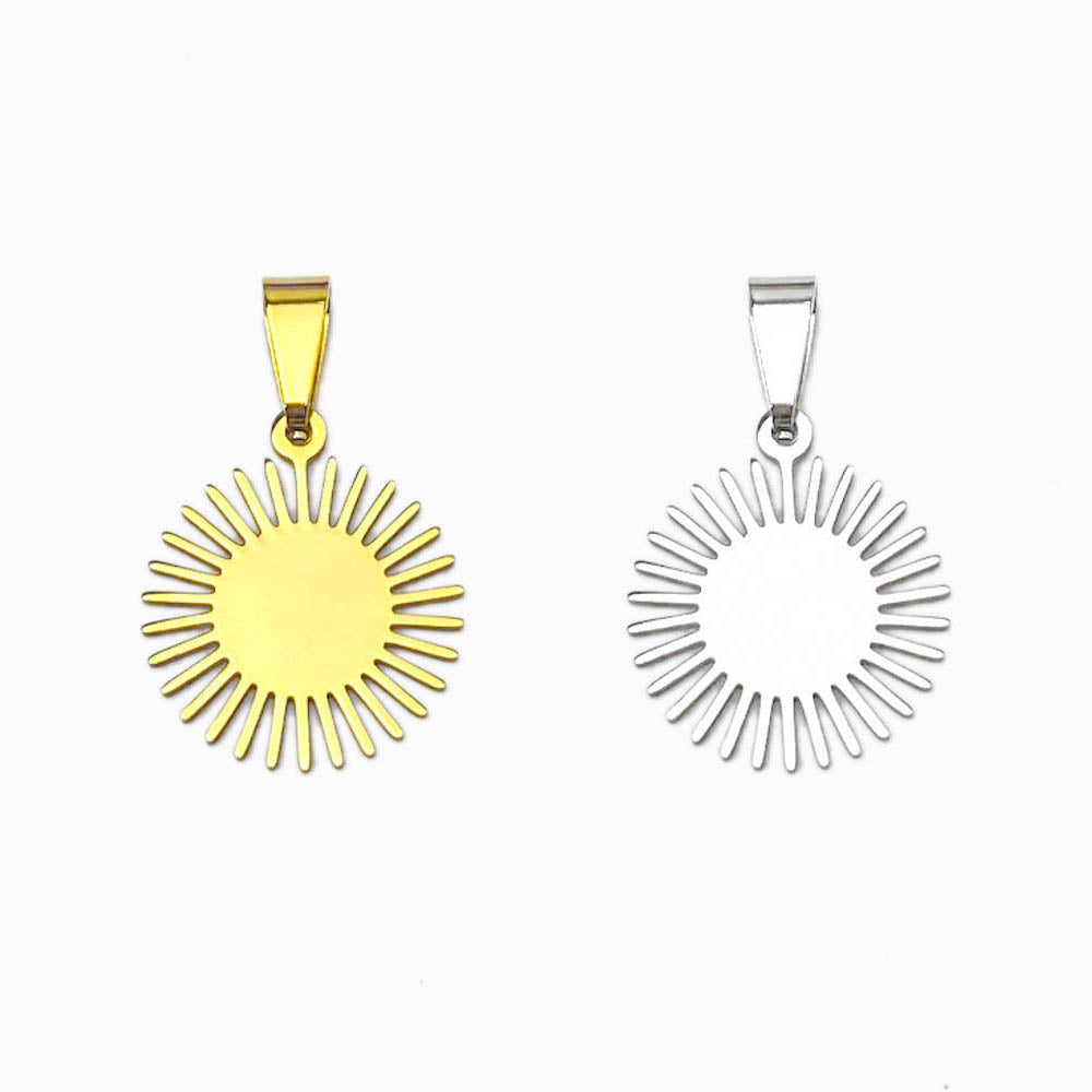 Pendente Sol 16x16mm - Aço Inox