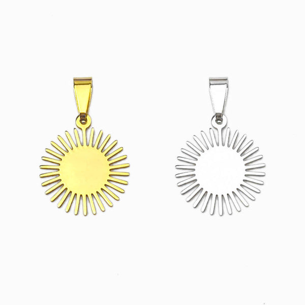 Pendente Sol 16x16mm - Aço Inox