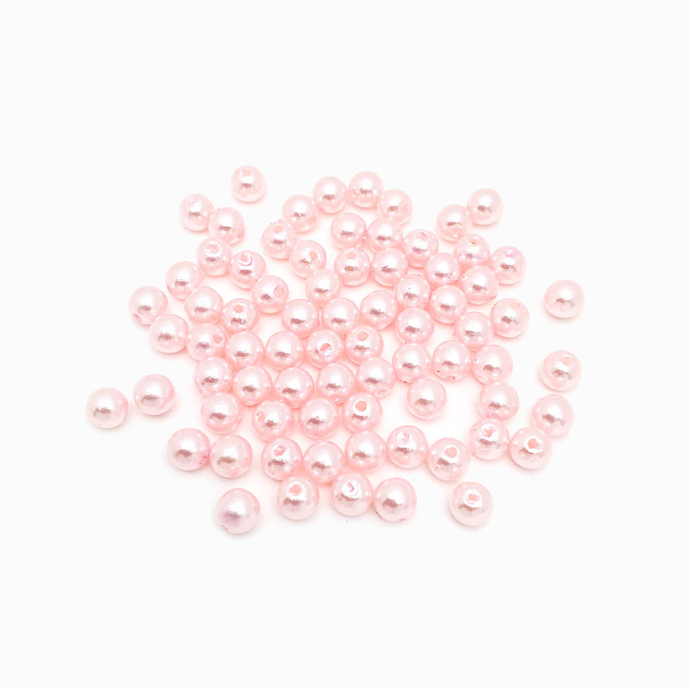 Pack 200 Pérolas Sintéticas Coloridas 6mm