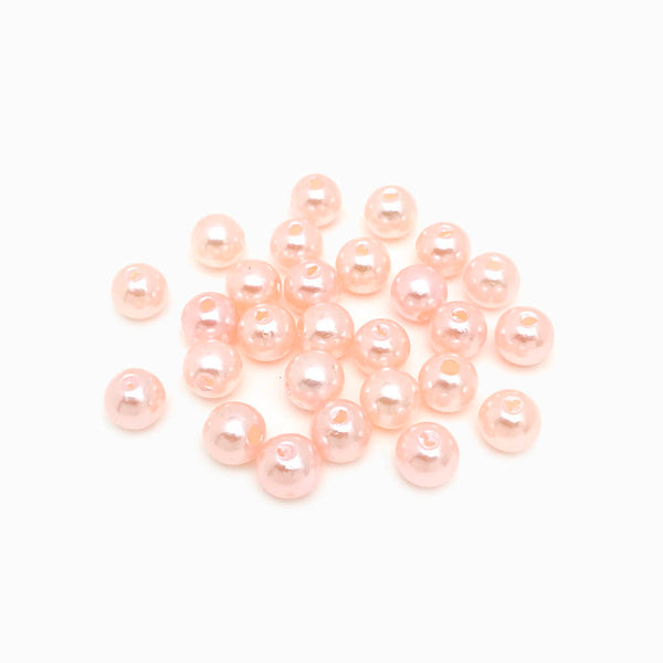 Pérola sintética 8mm rosa claro