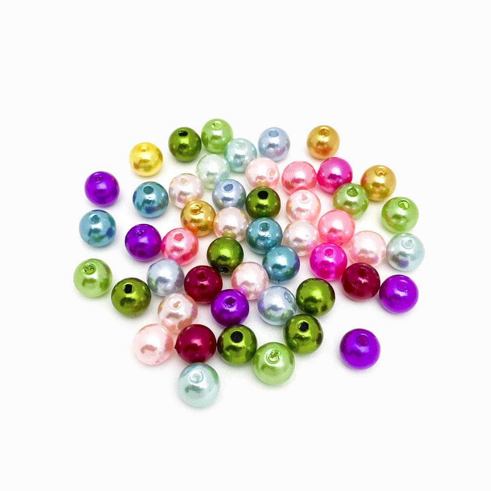 Pérola sintética 8mm sortido