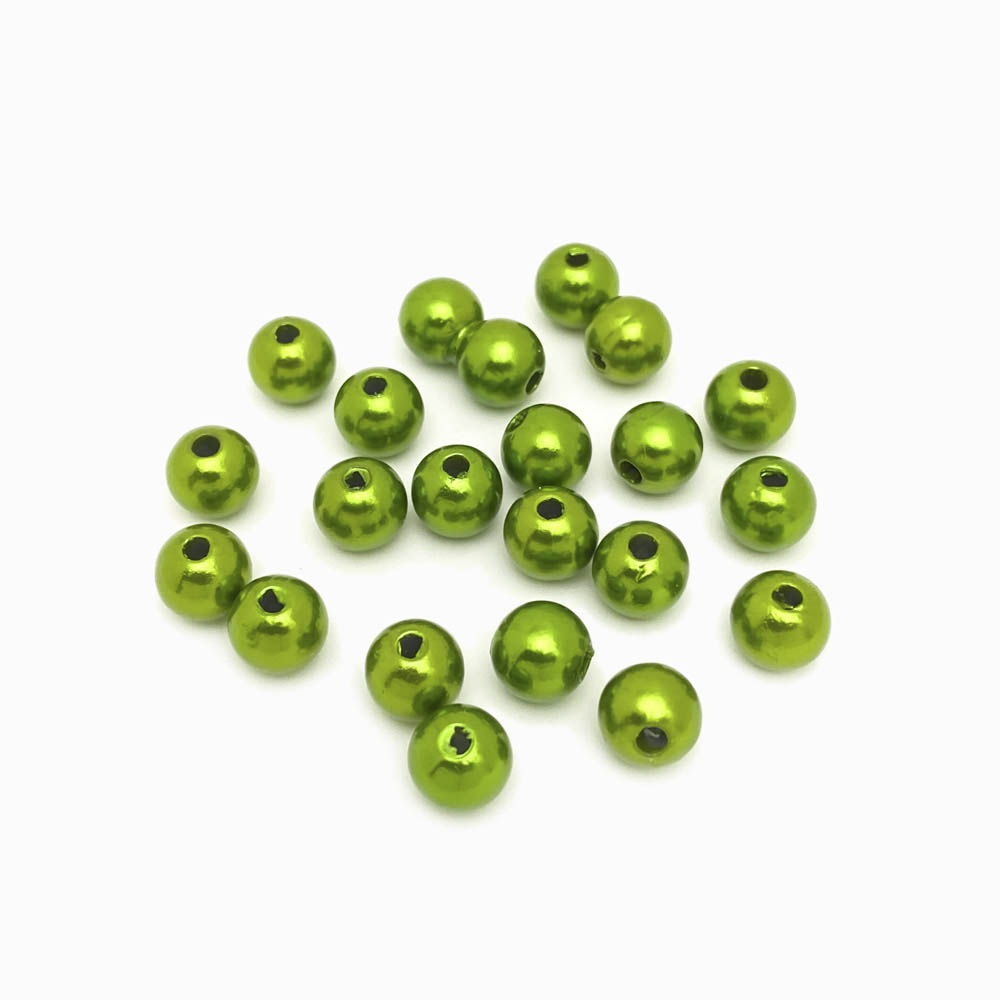 Pérola sintética 8mm verde