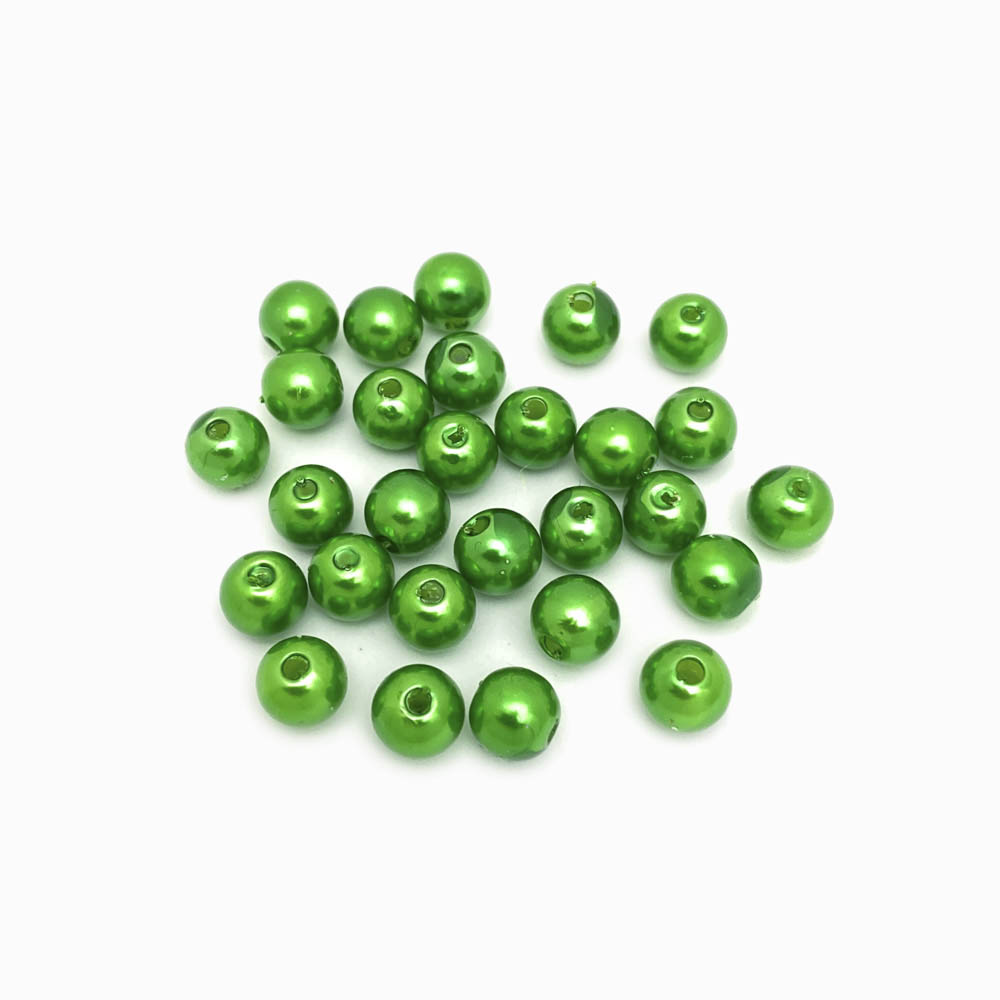 Pack 25g Pérolas Sintéticas Coloridas 8mm