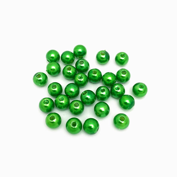 Pack 25g Pérolas Sintéticas Coloridas 8mm