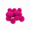 Pompom Bola de Renda 20mm Rosa Choque