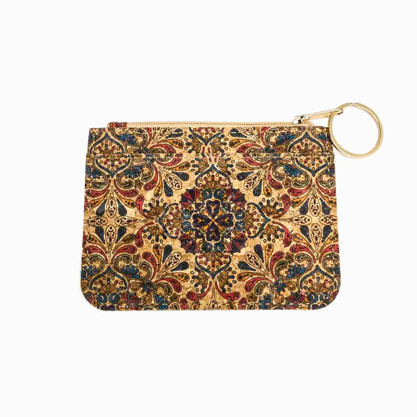 porta-moeda em cortiça