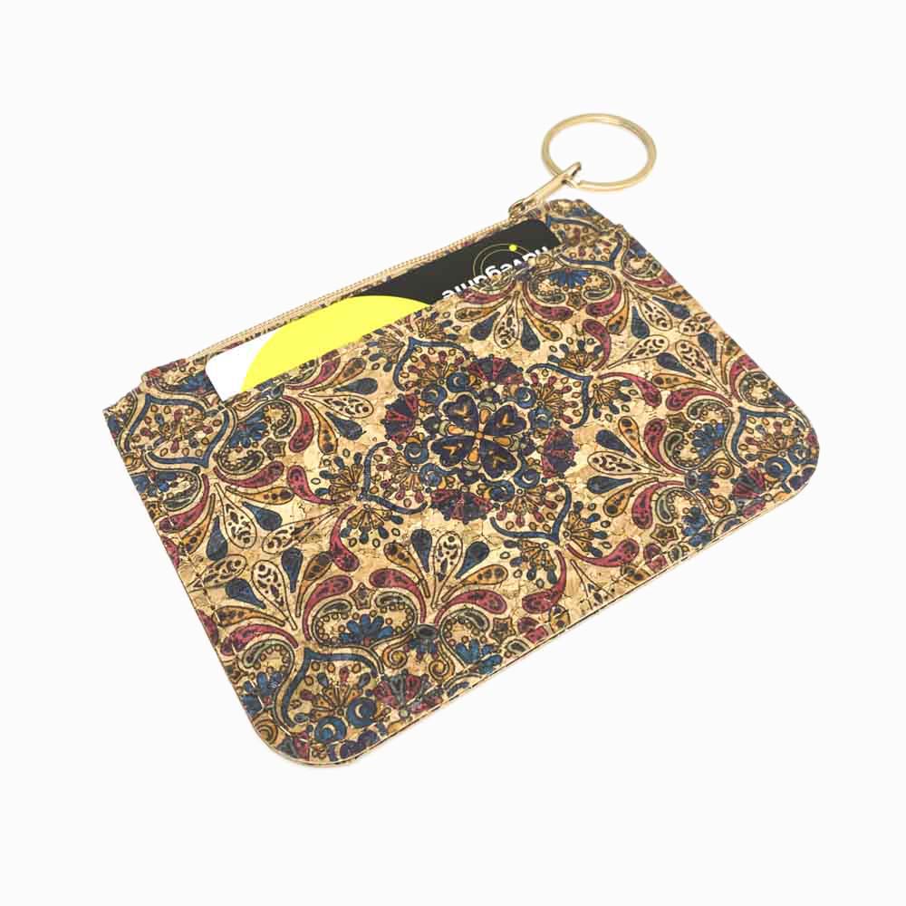 porta-moeda em cortiça