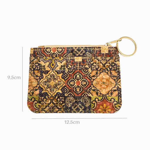 porta-moeda em cortiça