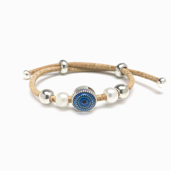 pulseira de cortiça com mandala