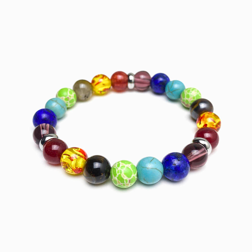 Pulseira de pedra 7 chakras