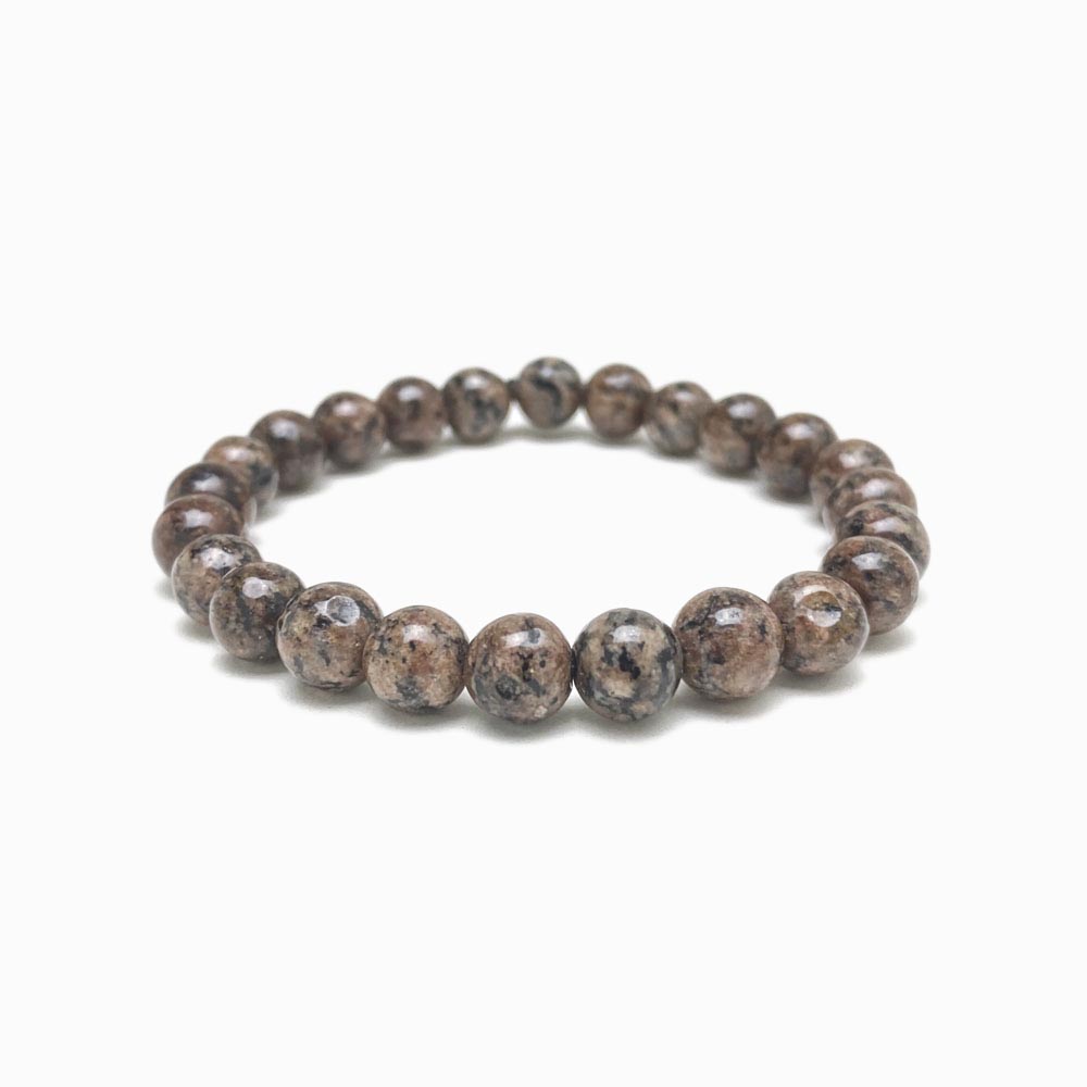 pulseira jaspe castanho