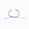 Pulseira macramé ajustável semi pronta
