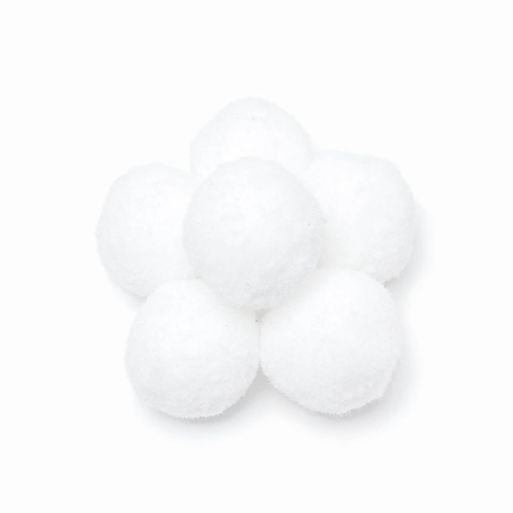 Pack 25 Pompom para Artesanato 20mm