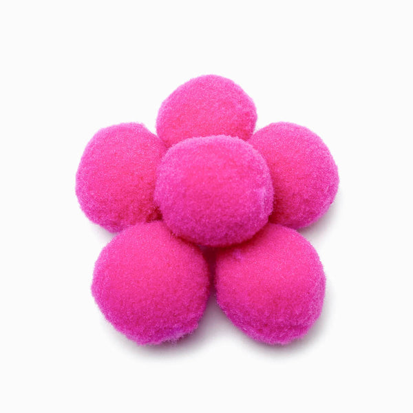 Pack 60 Pompom para Artesanato 15mm