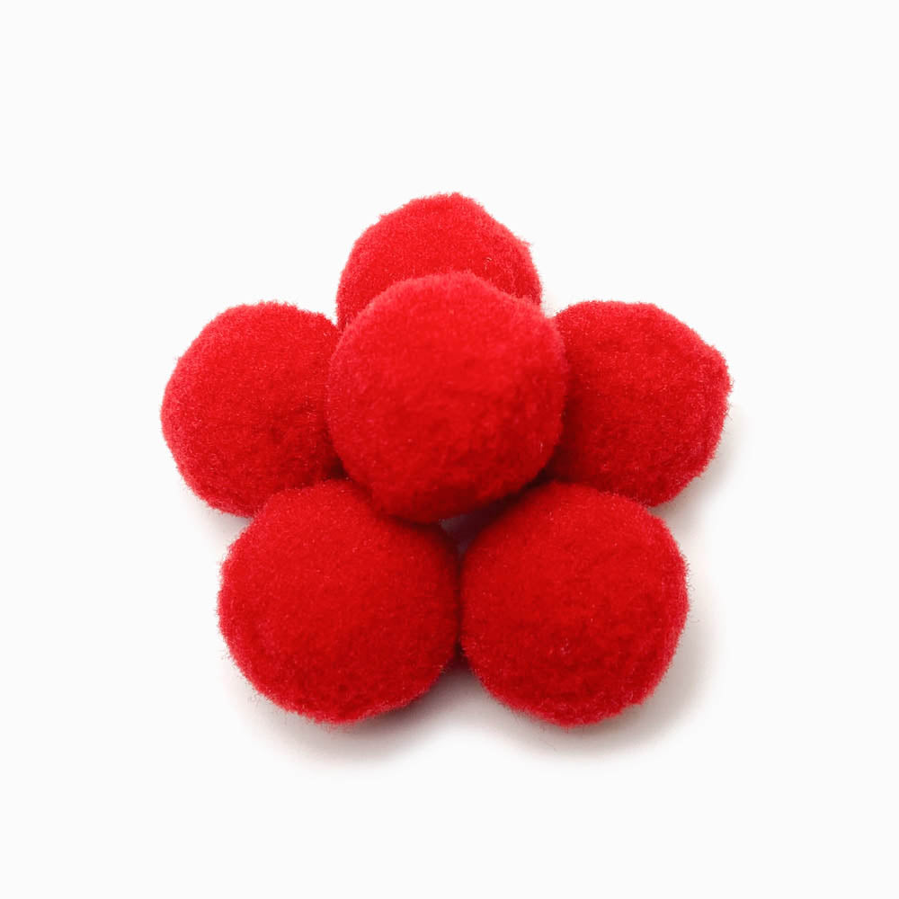 Pack 4 Pompom para Artesanato 40mm