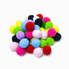 Pack 4 Pompom para Artesanato 40mm