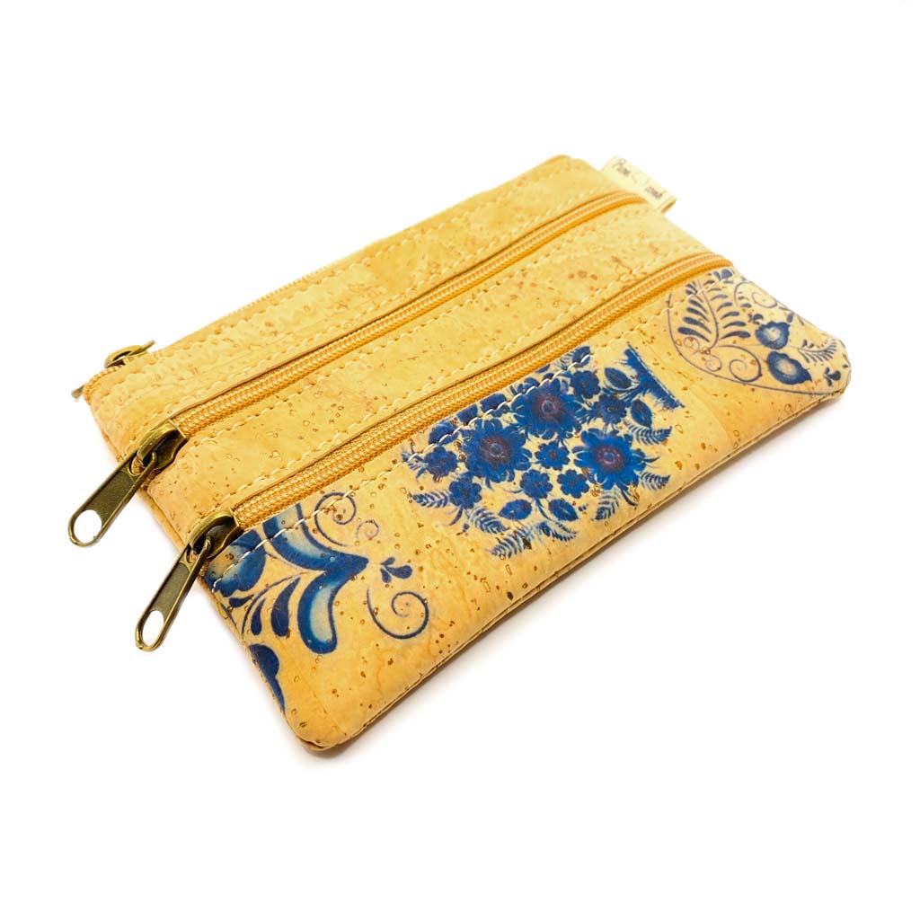 Porta-moedas em Cortiça Natural (13 estilos)