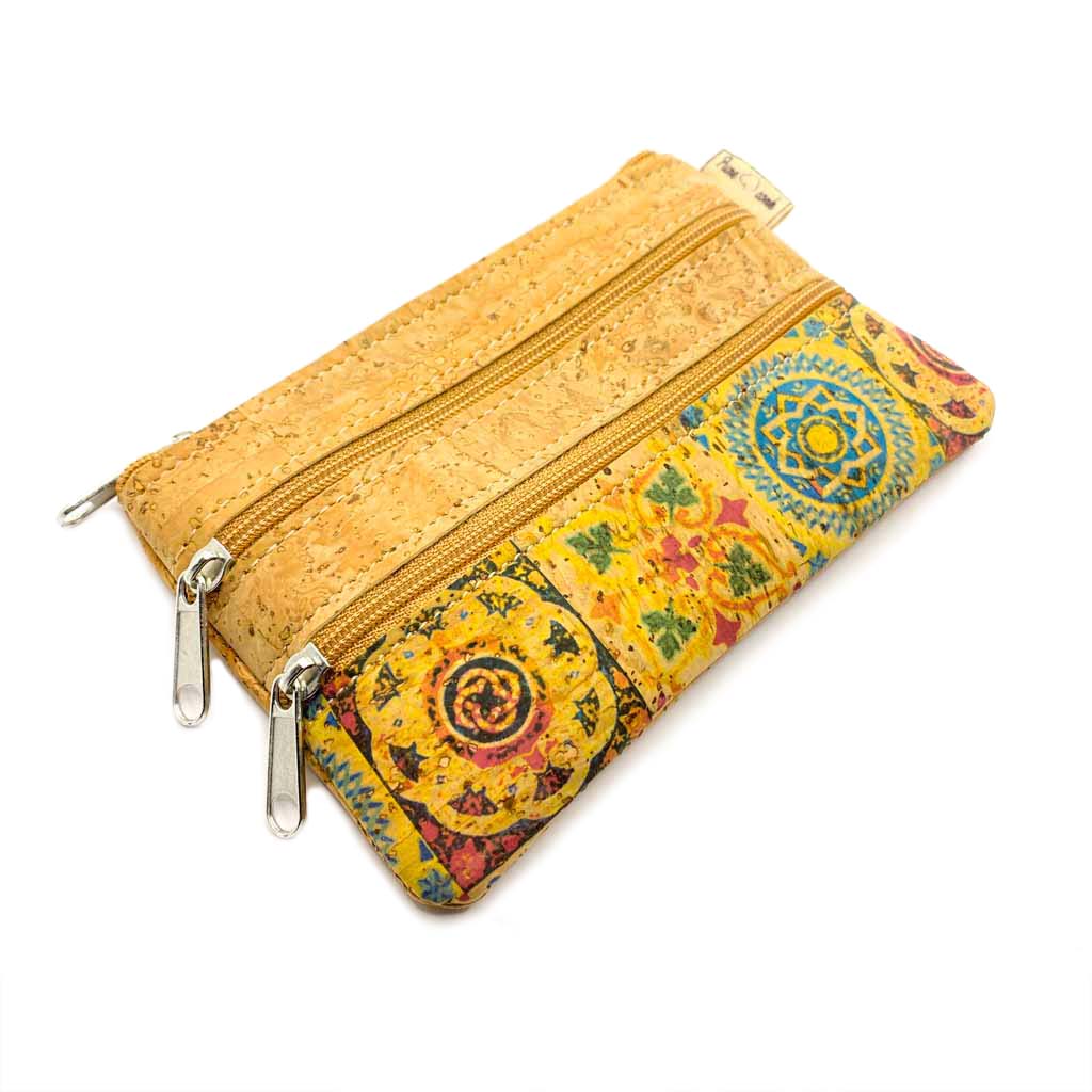 Porta-moedas em Cortiça Natural (13 estilos)