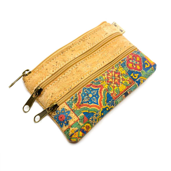 Porta-moedas em Cortiça Natural (13 estilos)