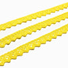 Rendas de Algodão 17mm Amarelo