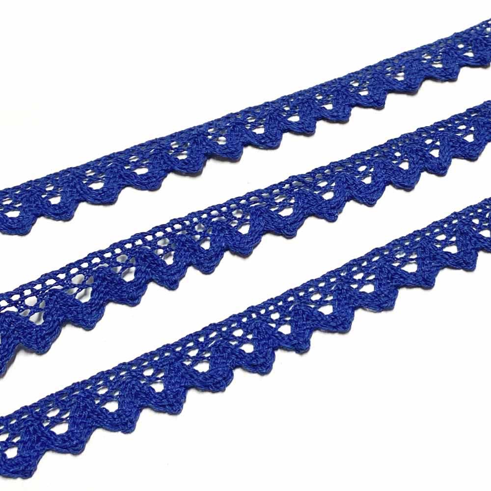 Rendas de Algodão 17mm Azulão