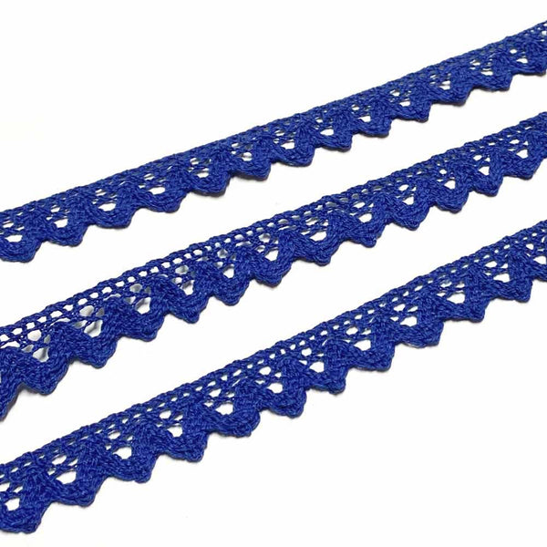 Rendas de Algodão 17mm Azulão