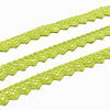 Rendas de Algodão 17mm Verde Maça