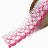 Rendas de Algodão 50mm Rosa Choque
