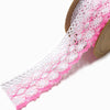 Rendas de Algodão 50mm Rosa