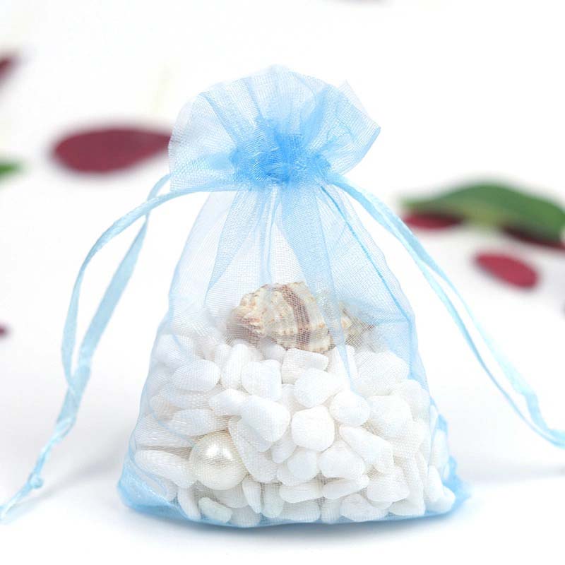 Pack 10un Saco de Organza 13x18cm (21 cores)