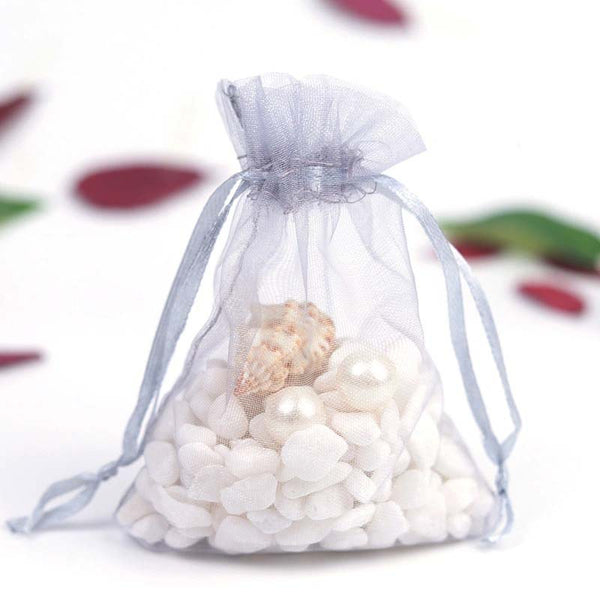 Pack 10un Saco de Organza 10x15cm (21 cores)