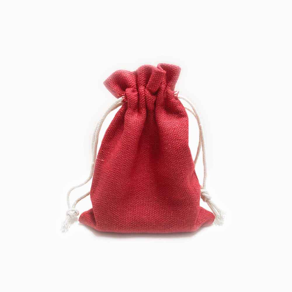 SACO DE PANO VERMELHO