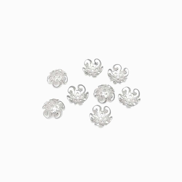 Pack 20 Separador em Aço Inox Prateado 8mm