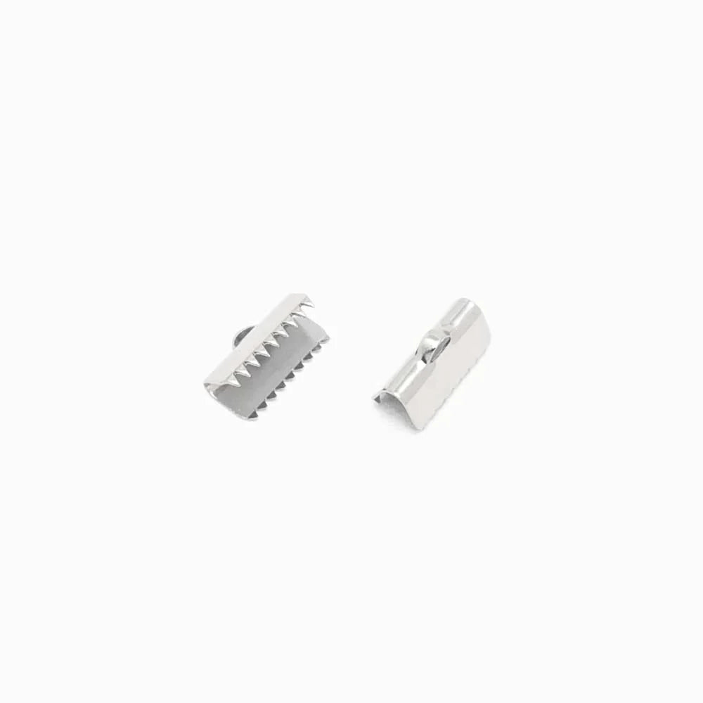 Pack 18 Terminal Garras 13mm - Aço Inox Prateado