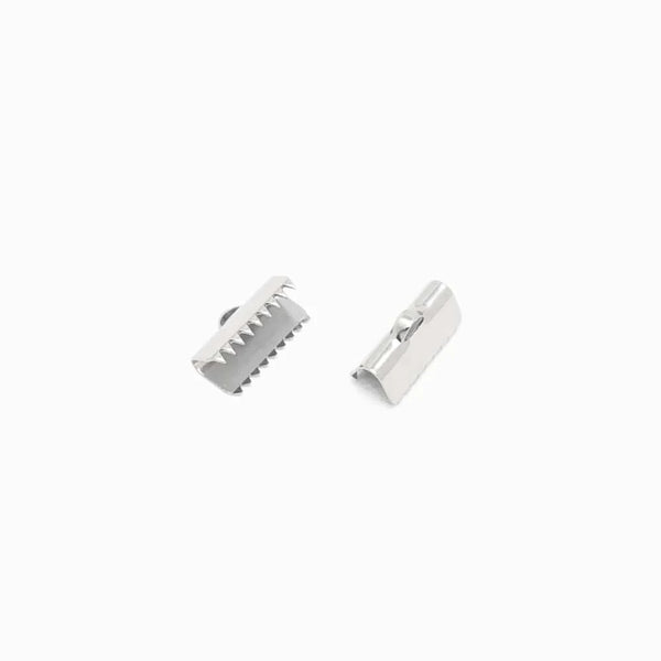 Pack 18 Terminal Garras 13mm - Aço Inox Prateado
