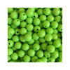 Contas acrílicas 10mm verde lima