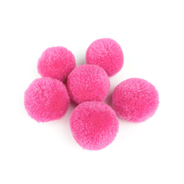 Pack 6 Pompom Bola 30mm