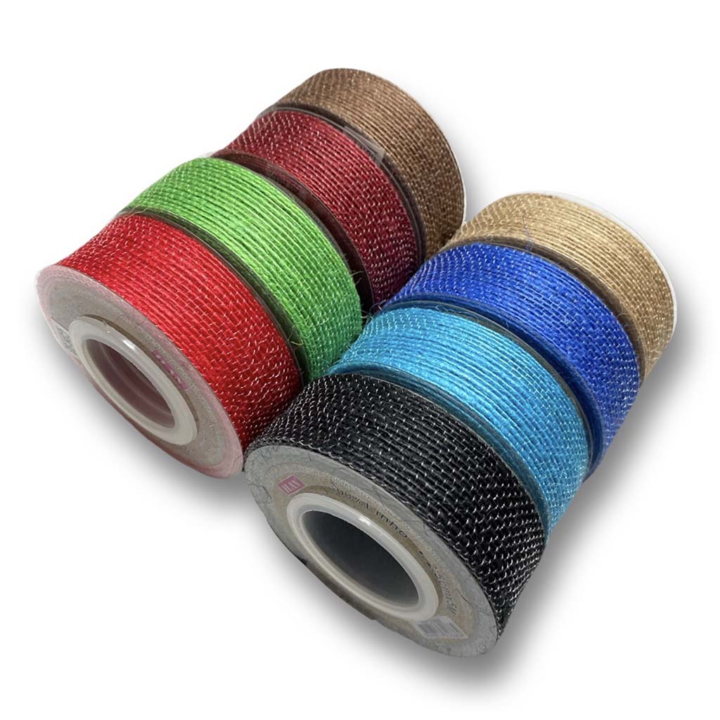 Multicolor Jute Ribbon 15/25/38mm