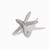 Anel Estrela do Mar JZ1511 - Aço Inox Prateado