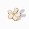 Anel Flor 17mm JZ1520 - Aço Inox