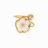 Anel Flor 18mm JZ1546 - Aço Inox